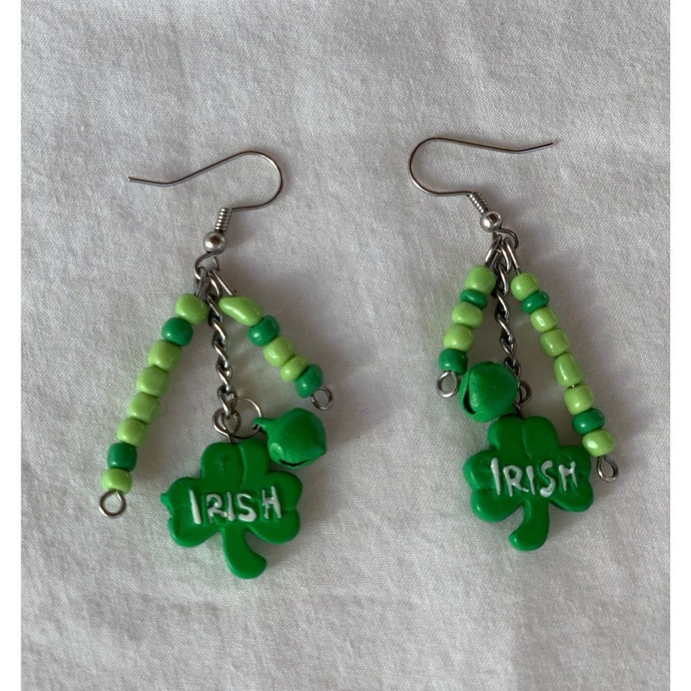 💍💫 St. Patrick’s Day green earrings